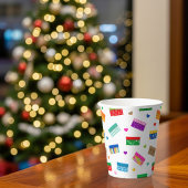 Shoebox Love Paper Cup - White 紙コップ