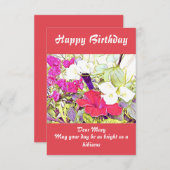 Shoeflower水彩海草フローラガーデンかわいい (正面/裏面)