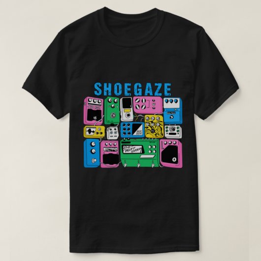 SHOEKAZEギターペクラシックタルTシャツ Tシャツ (デザイン正面)