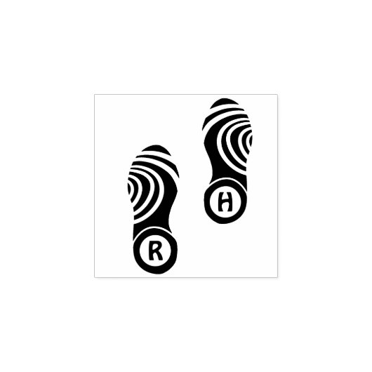 Shoeprint – シューズプリントモノグラムカスタム ラバースタンプ (インプリント)