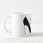 Shoes親愛な… I愛 コーヒーマグカップ (左)