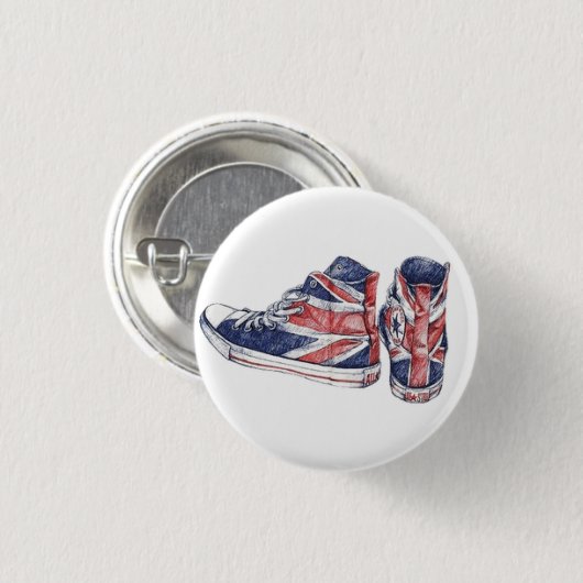 shoes 缶バッジ (正面&裏面)