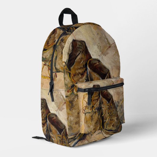 "Shoes" Van Gogh Backpack プリントバックパック (裏面左端)