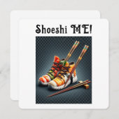 SHOESHI ME – すしユニークスニーカー シーズンカード (正面/裏面)