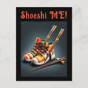 SHOESHI ME – すしユニークスニーカー シーズンポストカード