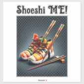 SHOESHI ME – すしユニークスニーカー シール (シート)