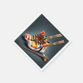 SHOESHI ME – すしユニークスニーカー スタンダードカクテルナプキン (角)