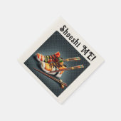 SHOESHI ME – すしユニークスニーカー スタンダードカクテルナプキン (角)