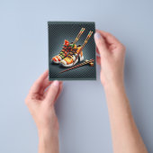 SHOESHI ME – すしユニークスニーカー チラシ (手)