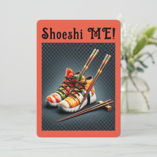 SHOESHI ME – すしユニークスニーカー 招待状
