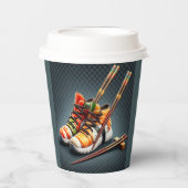 SHOESHI ME – すしユニークスニーカー 紙コップ (正面)