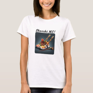 SHOESHI ME – すしユニークスニーカー Tシャツ