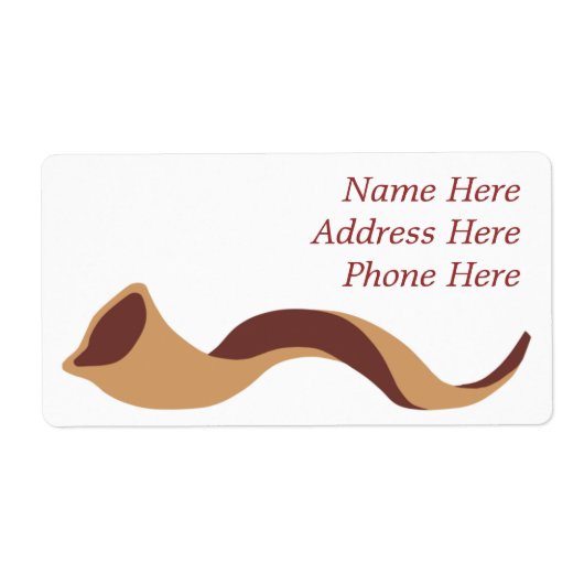 Shofarロゴ ラベル (正面)