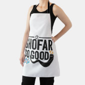 Shofar So good Funny Jewish Hanukkah Holiday Gift エプロン (インサイチュ)