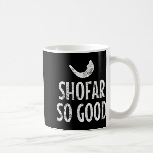 Shofar So Good Rosh Hashanah Jewish New Year 2019  コーヒーマグカップ (右)