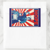 Shogun Hope 長方形シール (バッグ)