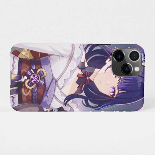 Shogun Raiden Funda iPhoneケース (裏面横)