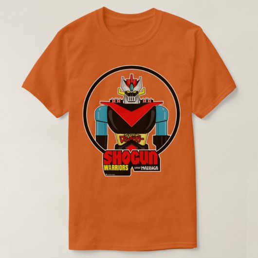 Shogun Warrior Mazinga  Tシャツ (デザイン正面)