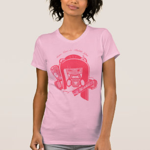 "Shokio"平和、愛及びBubblegum Tシャツ