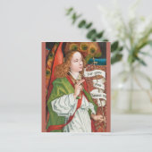 Shonghauer受胎告知エンジェルCC1182オリエ祭壇 ポストカード (スタンド正面)