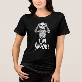 Shook to the Bone: Spooky Vibes Only! トライブレンドＴシャツ
