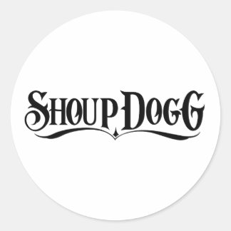 Shoop Doggステッカー ラウンドシール