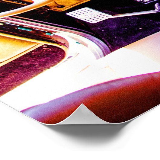 Shoot First Photography's Inside a Peterbilt 359 ポスター (角)