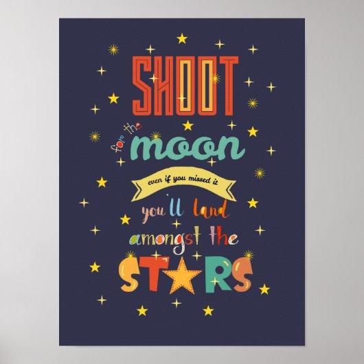 Shoot for the Moon ポスター (正面)