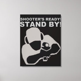 Shooter's Ready Canvasポスター キャンバスプリント