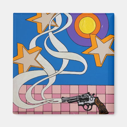 "Shootin' Starz"マグネット マグネット (正面)