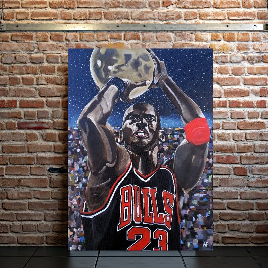 Shooting for the Moon Painting by Alfred Fox キャンバスプリント