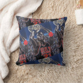 Shooting for the Moon Painting by Alfred Fox クッション (ブランケット)