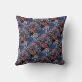 Shooting for the Moon Painting by Alfred Fox クッション (裏面)