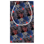 Shooting for the Moon Painting by Alfred Fox スモールペーパーバッグ (裏面)