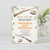 Shooting party Invitation 招待状 (スタンド正面)