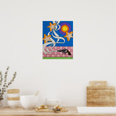 "Shootin'Starz"プリント ポスター (キッチン)