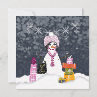 Shop N Drop Holiday Card カード