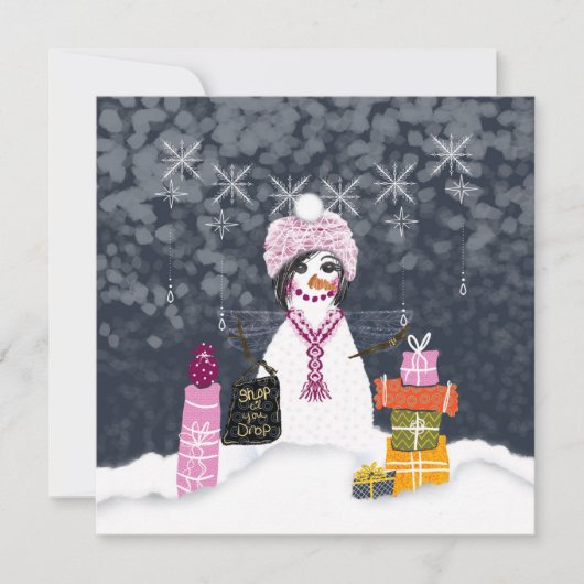 Shop N Drop Holiday Card カード (正面)