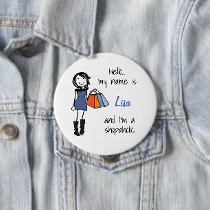 Shopaholicの姉妹関係のバッジ 缶バッジ