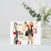 Shopaholic ポストカード (スタンド正面)