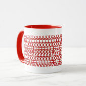 Shopaholic Hidden Message 131RW Funny Quote Mug マグカップ (正面左)