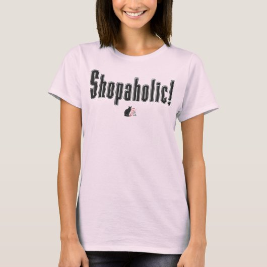 Shopaholic! Tシャツ (正面)