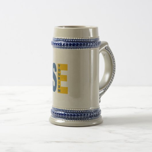Shope SWEDEN TOURISM ビールジョッキ (正面右)