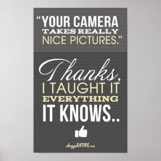 Shoppe Satire – フォトグラファー向けユーモアプリント ポスター
