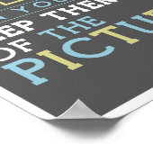 Shoppe Satire – フォトグラファー向けユーモア ポスター (角)