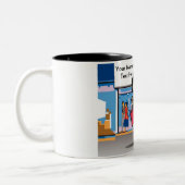 Shopper - PrintedPerfection.comによる女性マンガ ツートーンマグカップ (左)