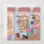 Shopping Day in LALATOWN 招待状 (正面)