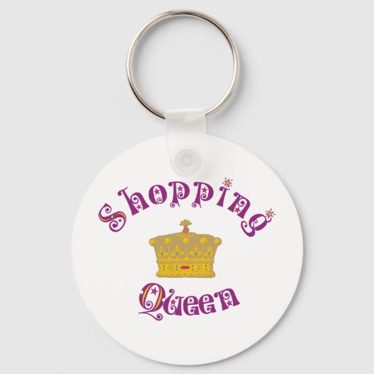 shopping Queen キーホルダー (正面)