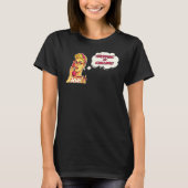 Shoppingsuchtポップ・アートのショッピングが呼び出し Tシャツ (正面)