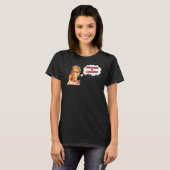 Shoppingsuchtポップ・アートのショッピングが呼び出し Tシャツ (正面フル)